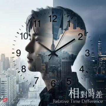 相對時差專輯封面- VO洋洋音樂製作發行