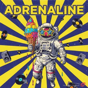 ADRENALINE專輯封面- VO洋洋音樂製作發行