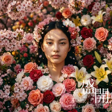 盛開專輯封面- VO洋洋音樂製作發行